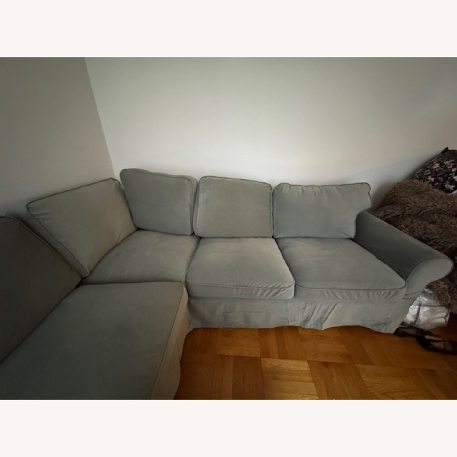 IKEA UPPLAND Sectional + White Slipcover incl - image-3