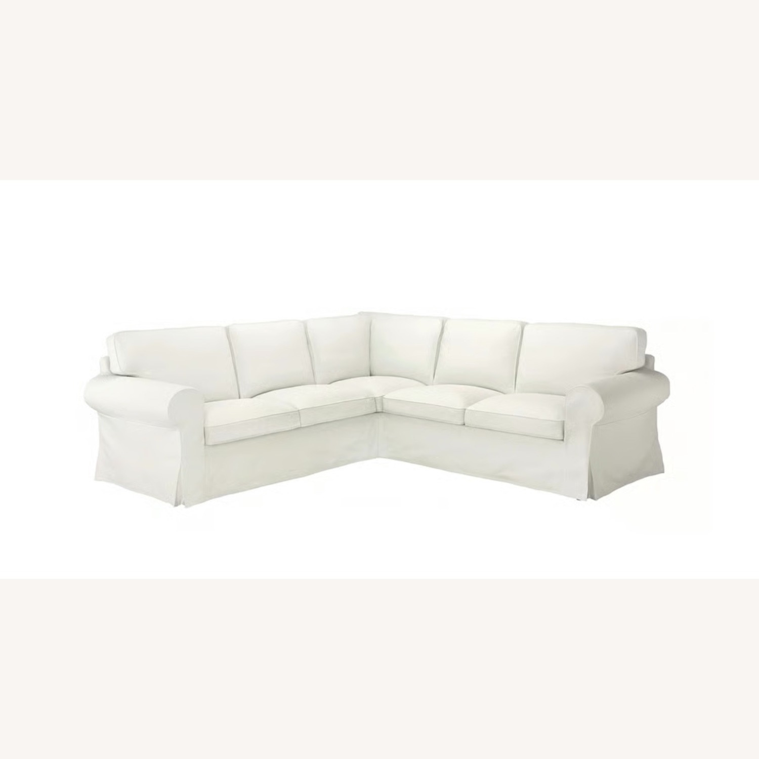 IKEA UPPLAND Sectional + White Slipcover incl - image-6