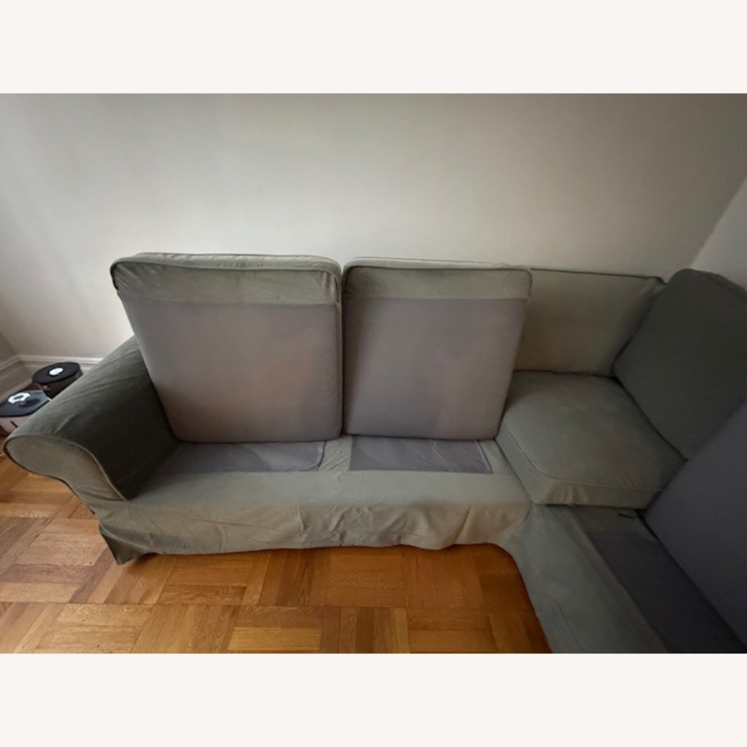 IKEA UPPLAND Sectional + White Slipcover incl - image-4