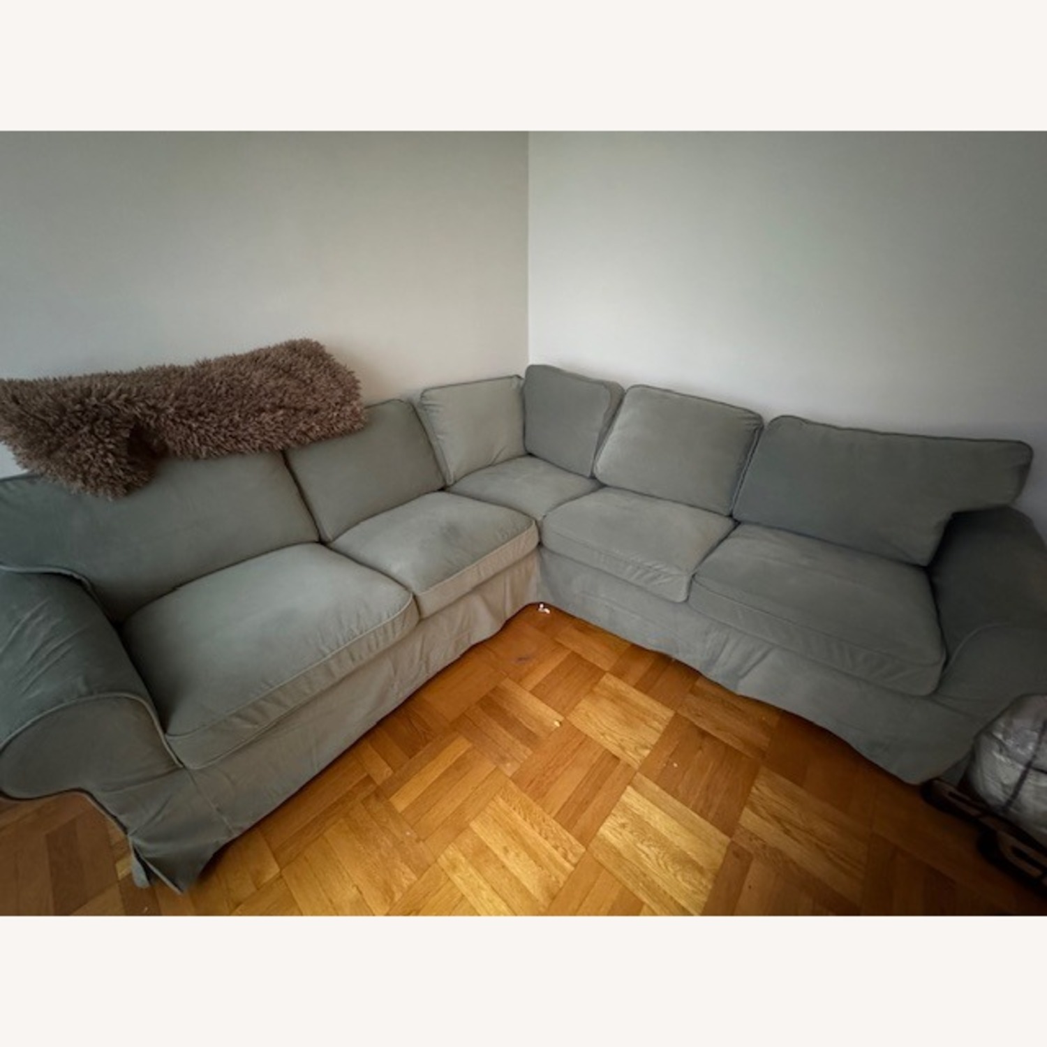 IKEA UPPLAND Sectional + White Slipcover incl - image-2