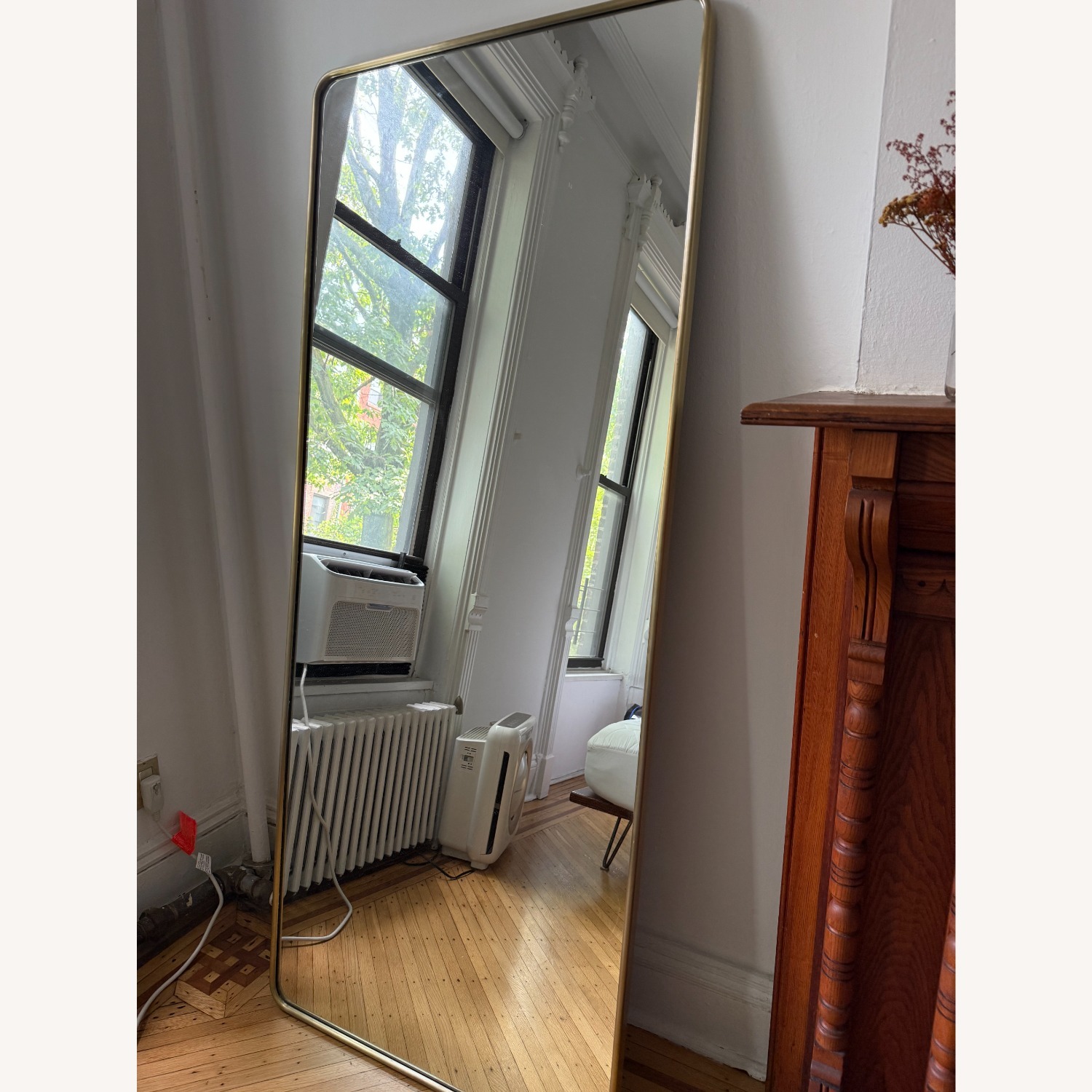 West Elm Streamline Modern Floor Mirror - image-2