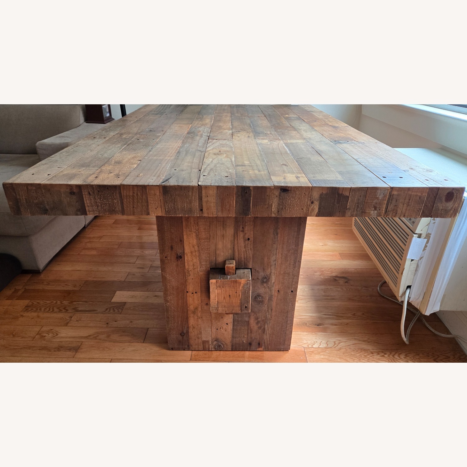 West Elm Solid Reclaimed Wood Dining Table - image-3