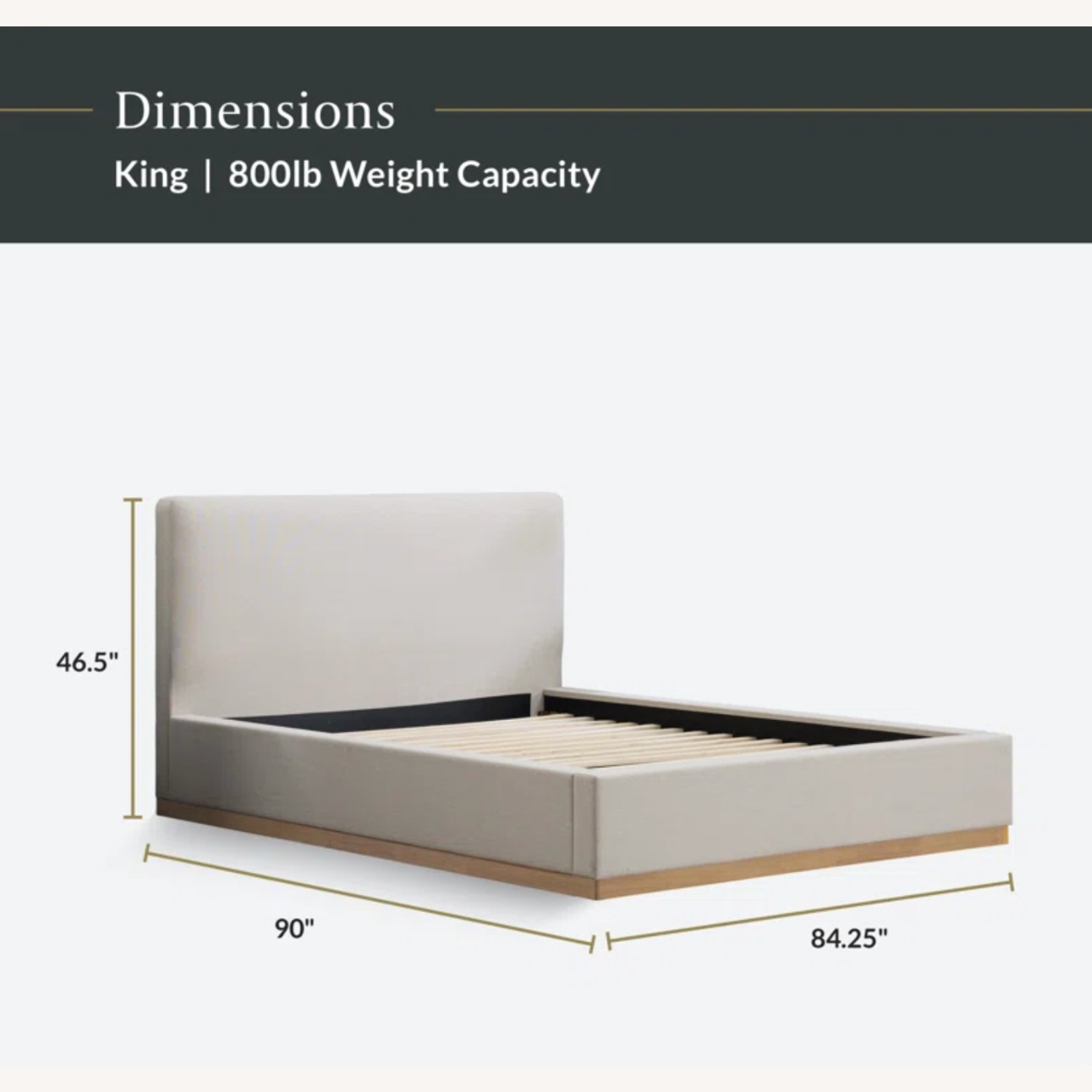 Joss & Main King Headboard  - image-4