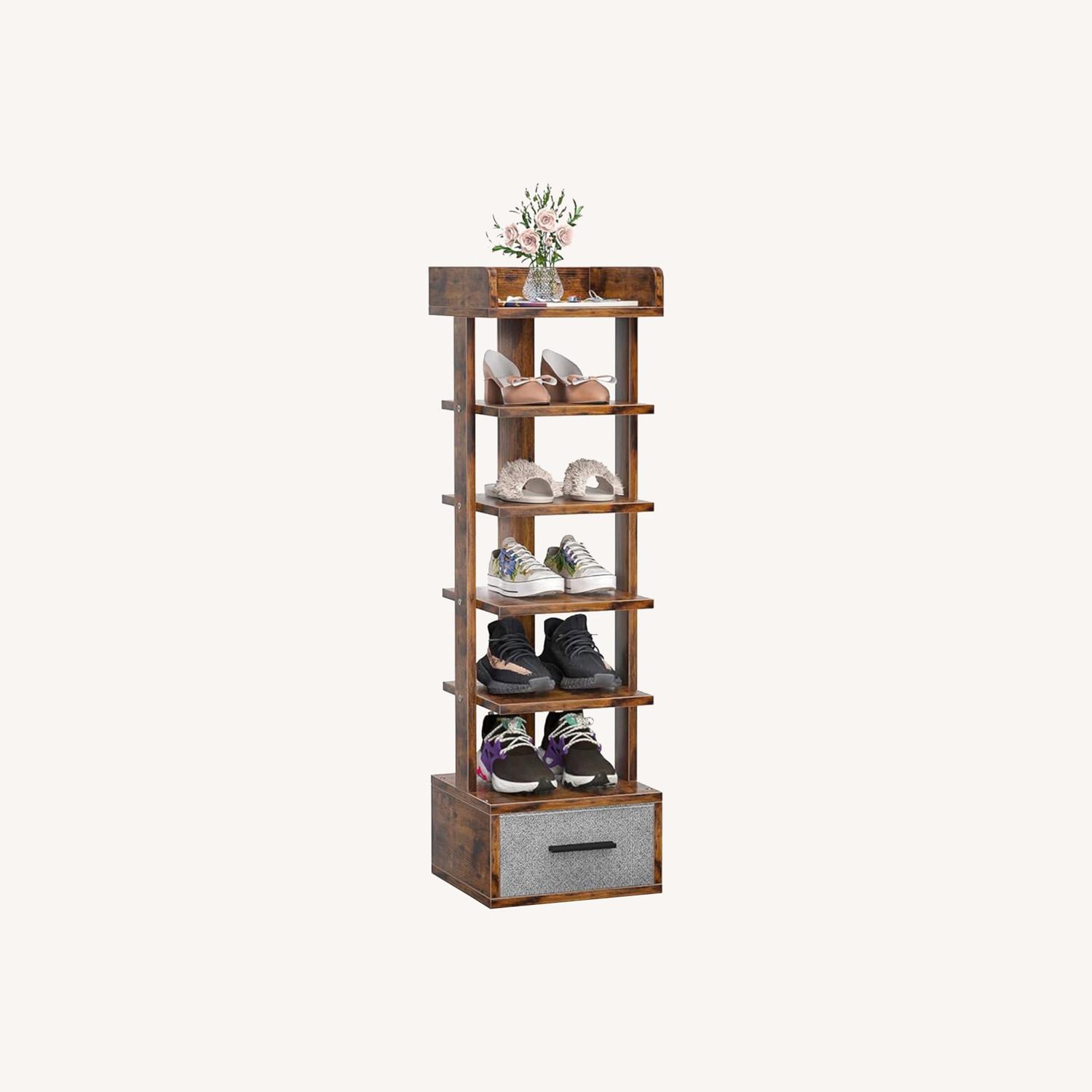 Vertical Shoe Rack/ Shelves Organizer  - image-0