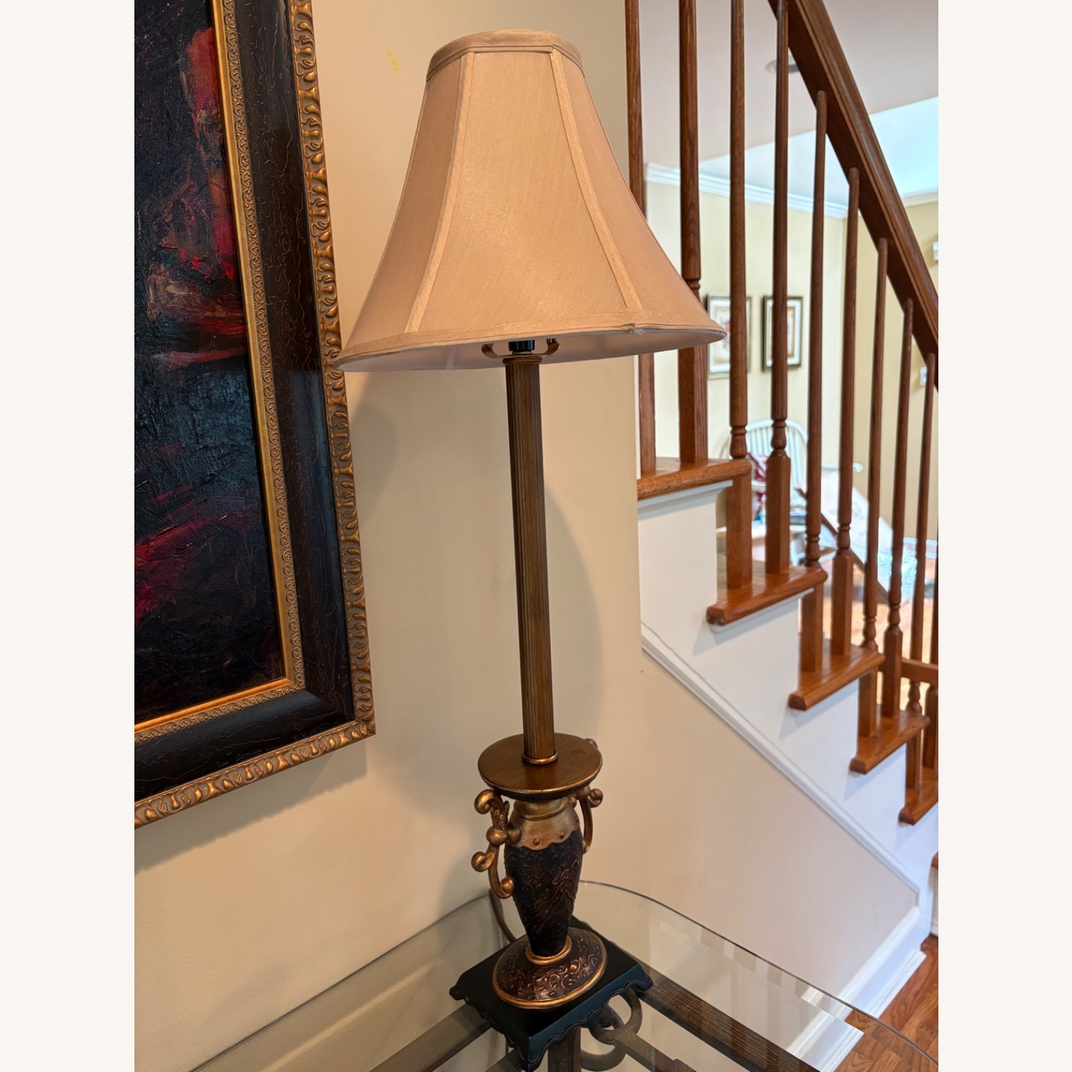 Tall Vintage Lamp  - image-1