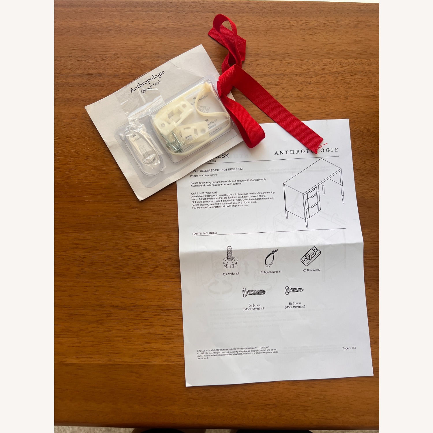 Anthropologie Quincy Mid-Century Desk (40") - image-6