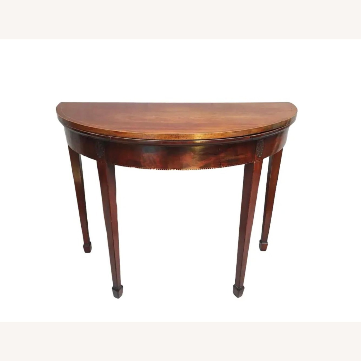 18th Century French Mahogany Card Table - image-3