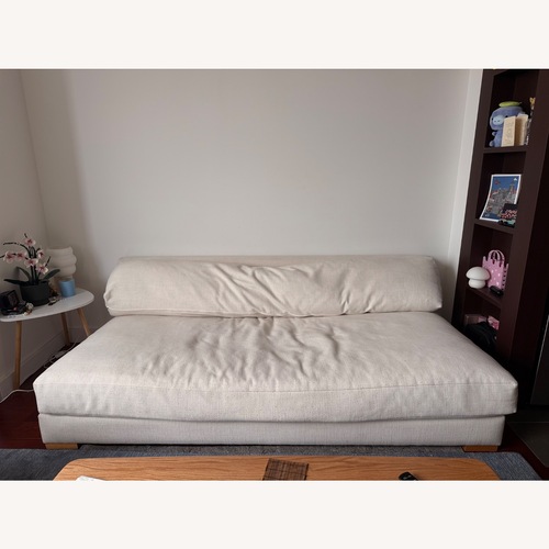 Used CB2 Deseo 80” Armless Sofa for sale on AptDeco