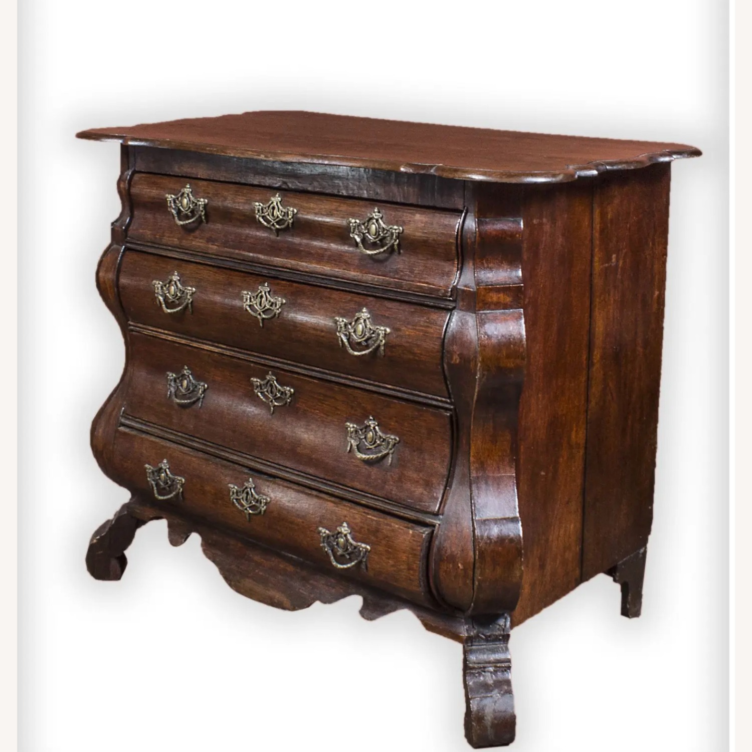 18th Century Dutch Serpentine Chest of Drawers - image-2