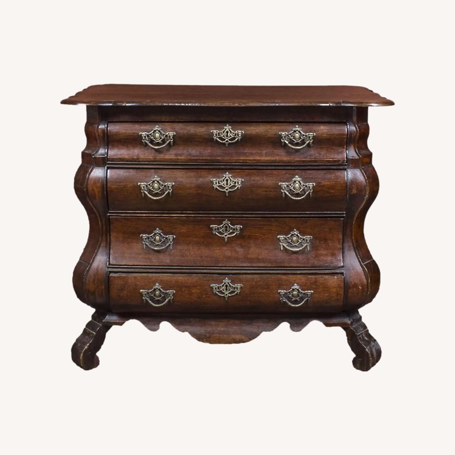 18th Century Dutch Serpentine Chest of Drawers - image-0