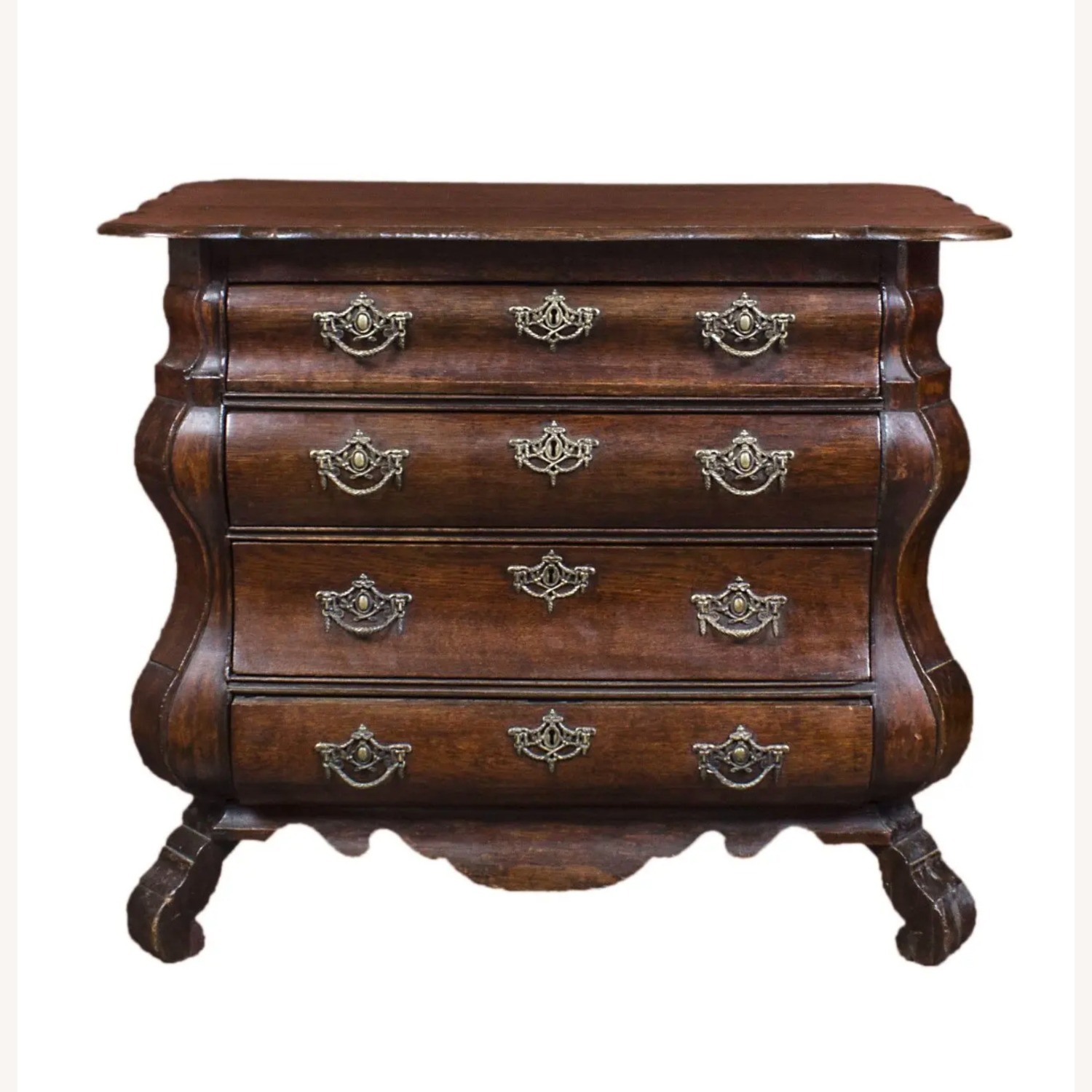 18th Century Dutch Serpentine Chest of Drawers - image-1
