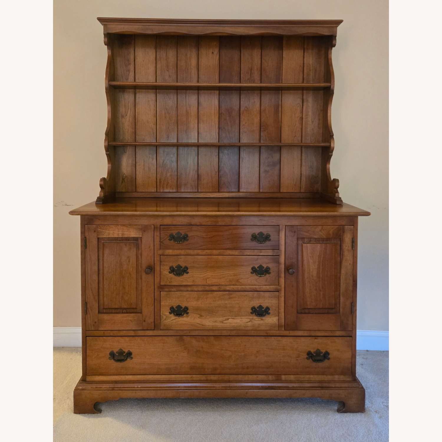 Stickley Hutch - Cherry Valley Collection, 1950s. - image-1