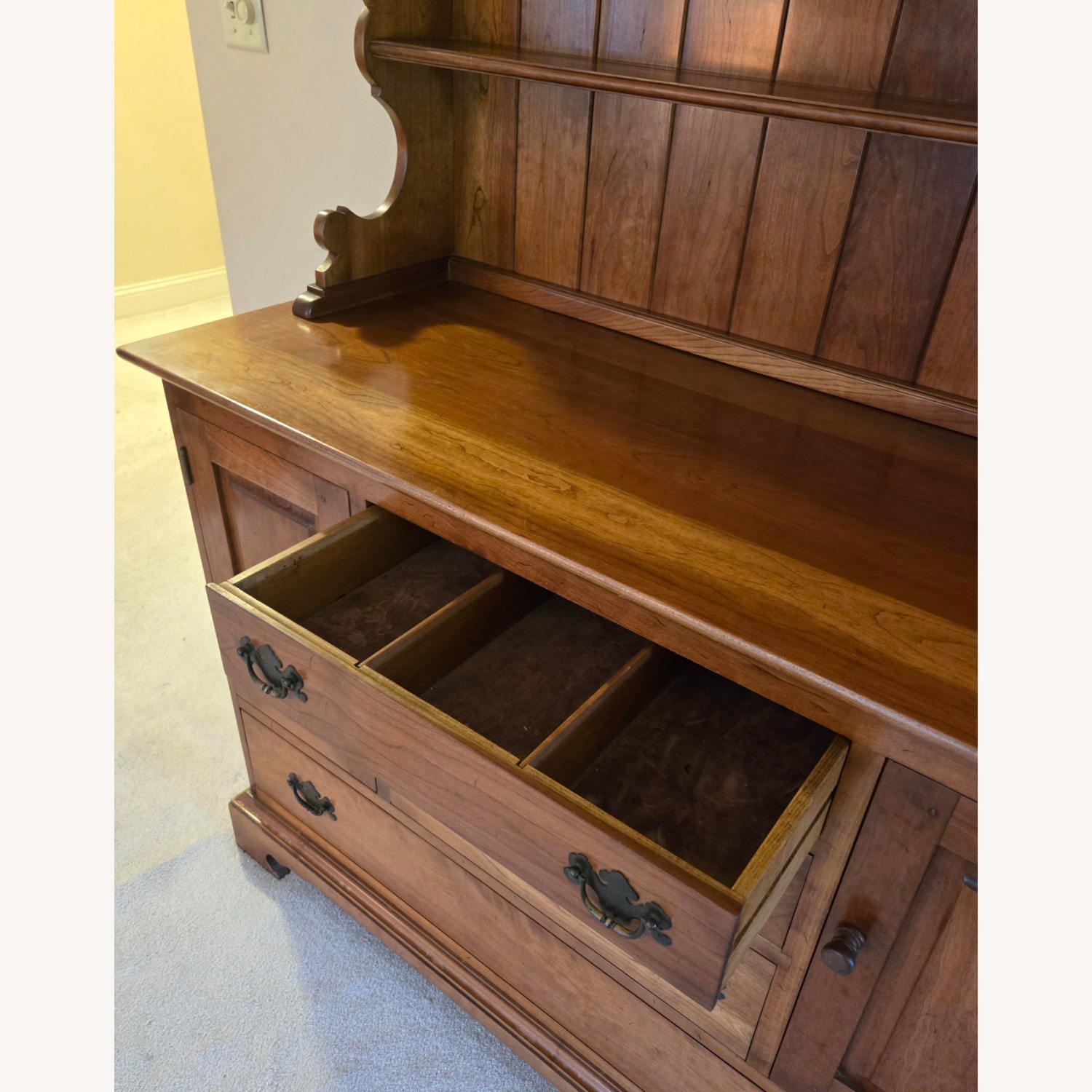 Stickley Hutch - Cherry Valley Collection, 1950s. - image-3