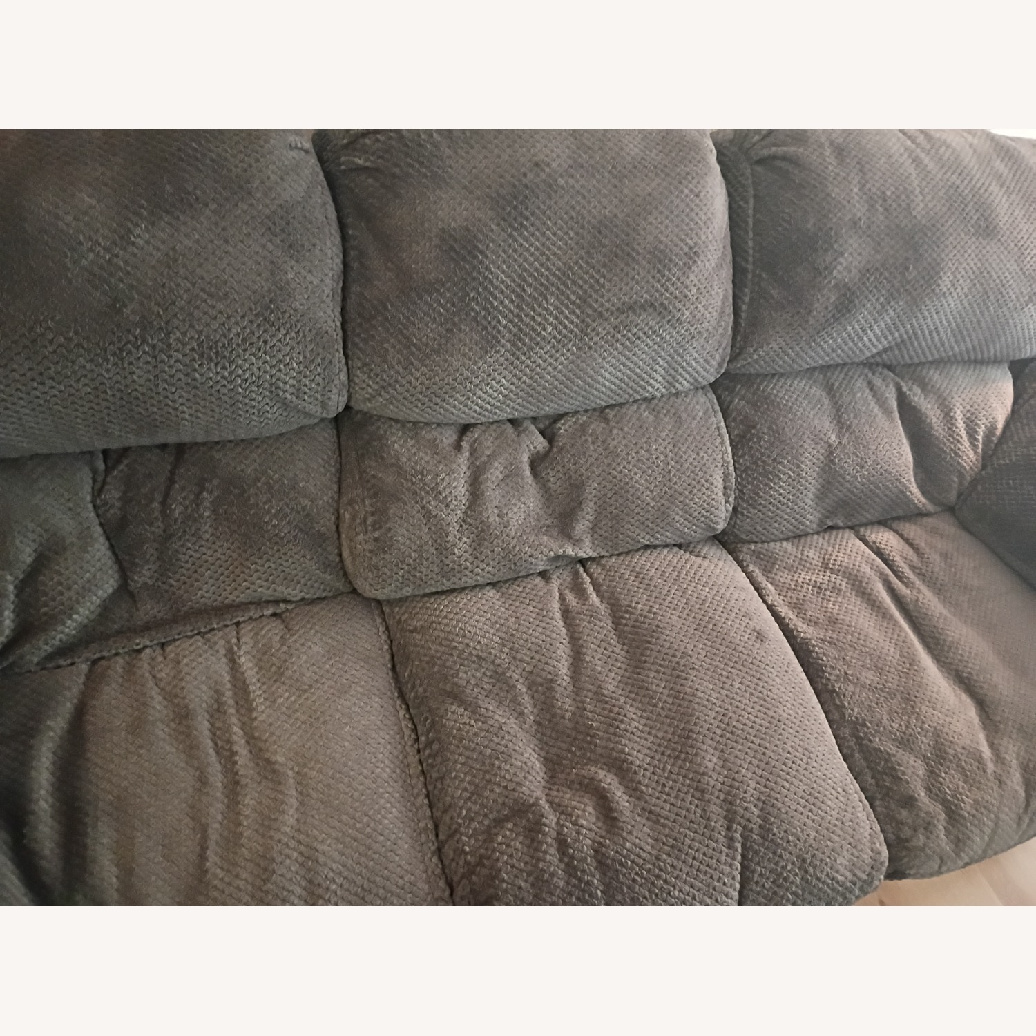 Percy Charcoal Gray Sofa - image-4