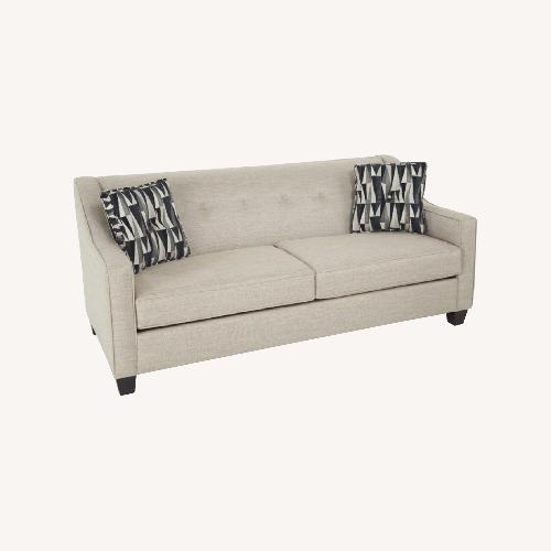 Used Bob's Discount Furniture Colby Mid Century Modern Sofa for sale on AptDeco