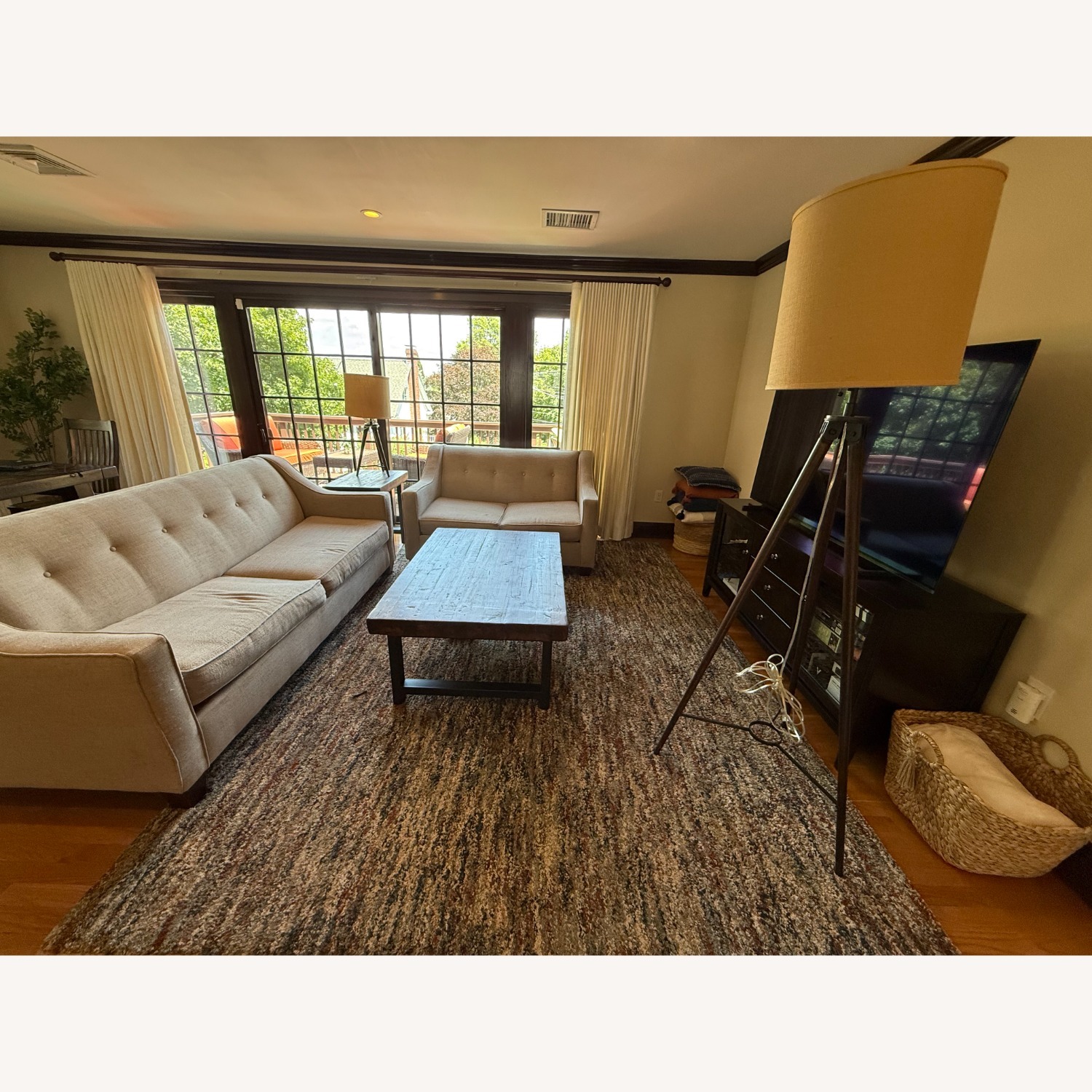 Bob's Discount Furniture Colby Mid Century Modern Sofa - image-2