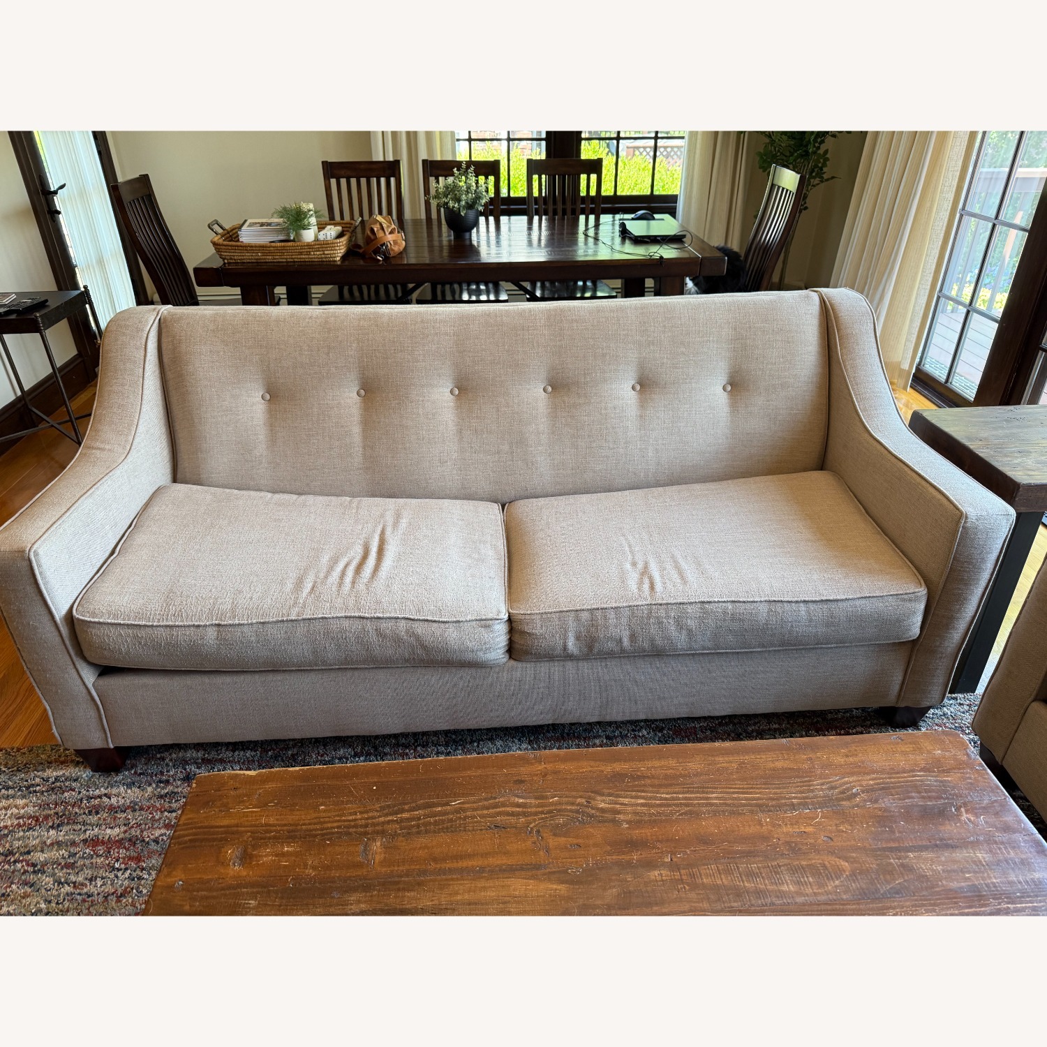 Bob's Discount Furniture Colby Mid Century Modern Sofa - image-1