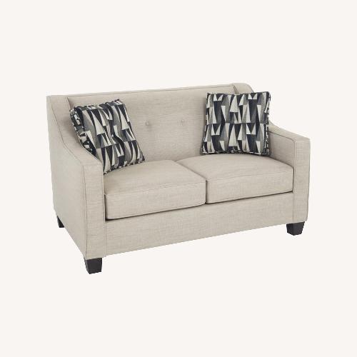 Used Bob's Colby Mid Century Modern Loveseat for sale on AptDeco