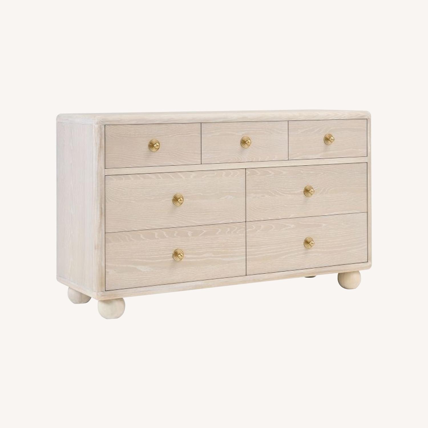 Kids Joseph Altuzarra Sphere Foot 7-Drawer Dresser (56") - image-0