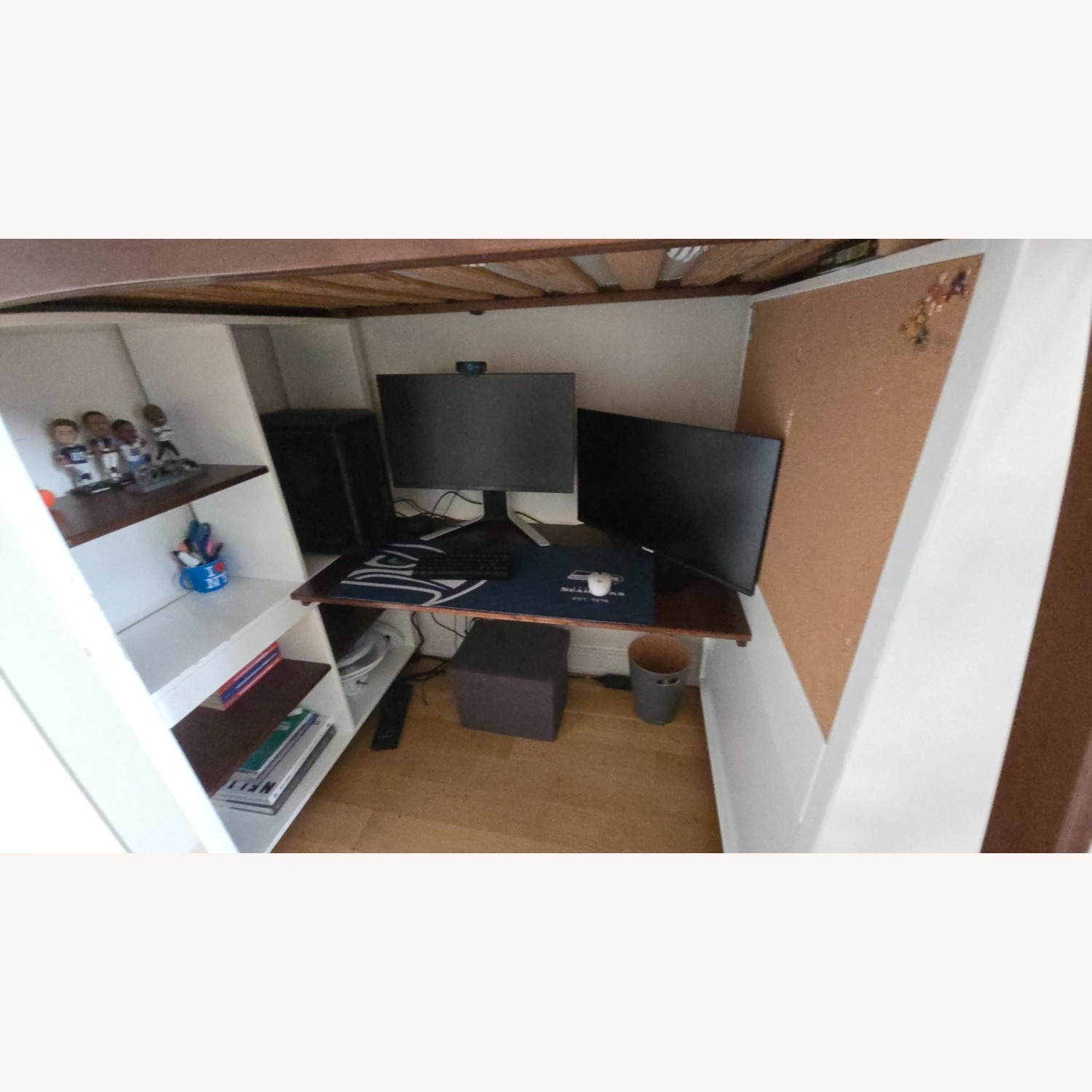 Room & Board Loft Bed W Desk & 4-Drawer Dresser - image-5