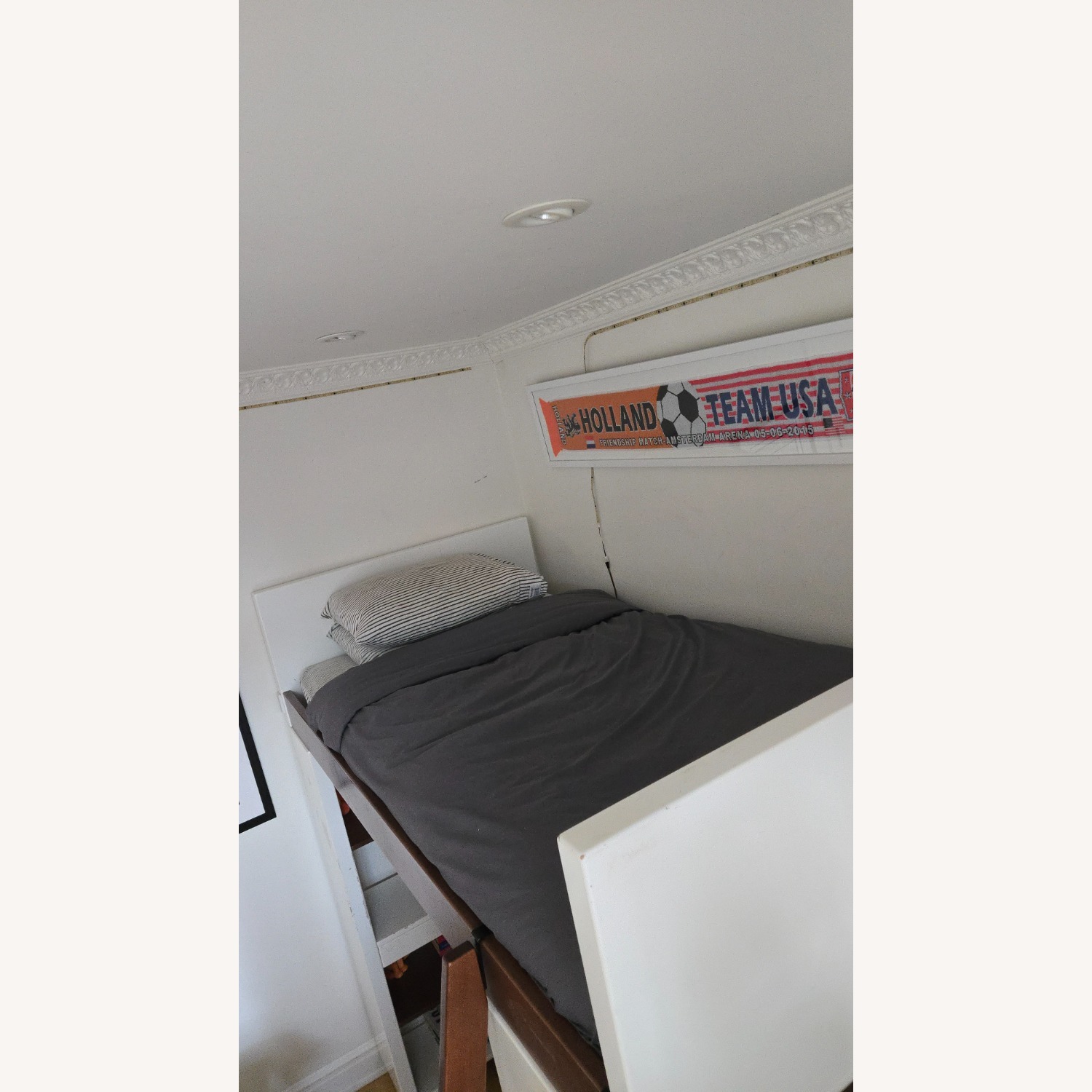 Room & Board Loft Bed W Desk & 4-Drawer Dresser - image-4