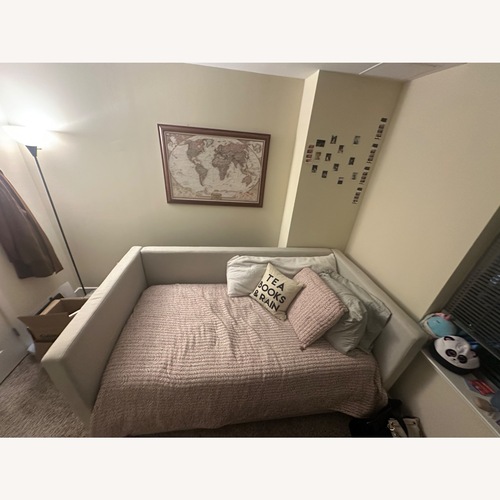 Used Beige Daybed with Trundle for sale on AptDeco