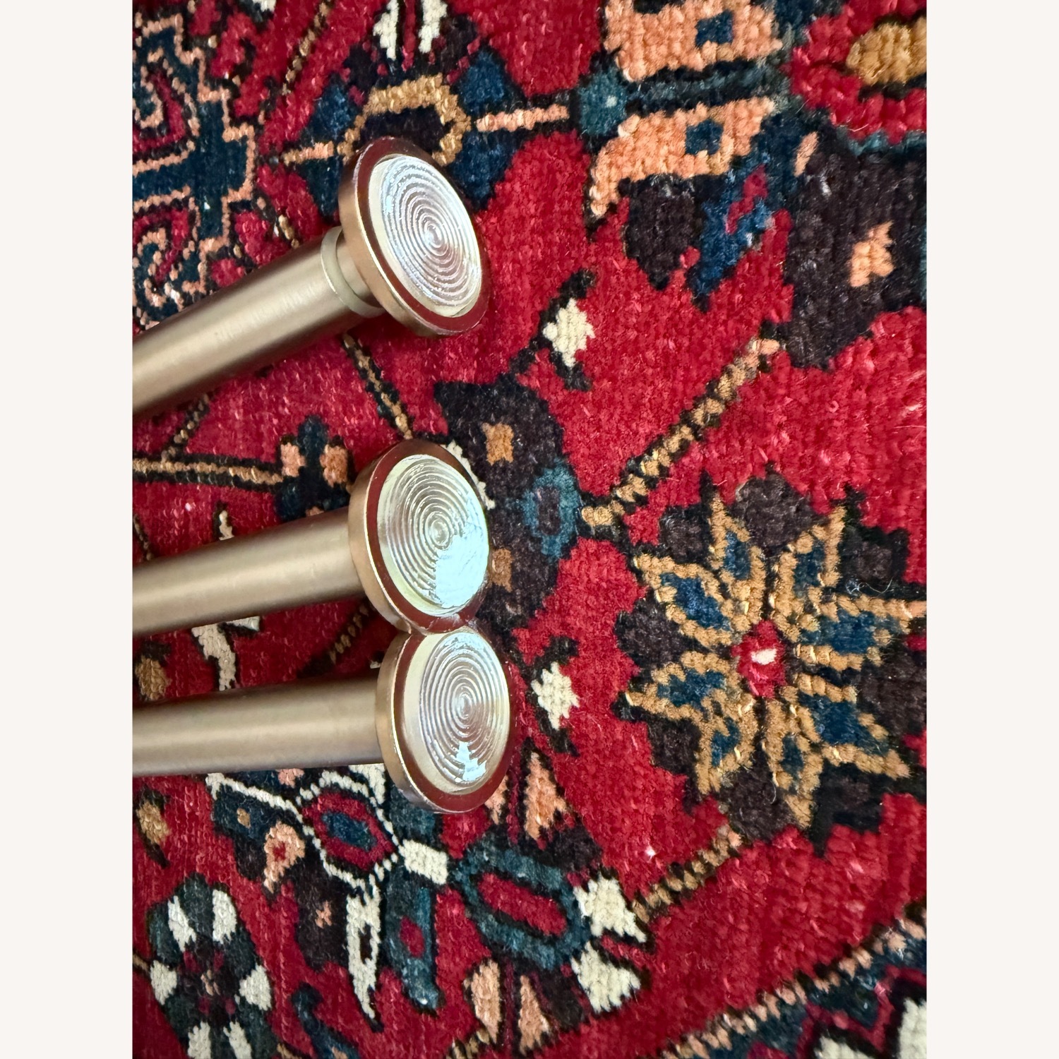 Ivilon Tension Curtain Rods for Windows 36-54" - image-2