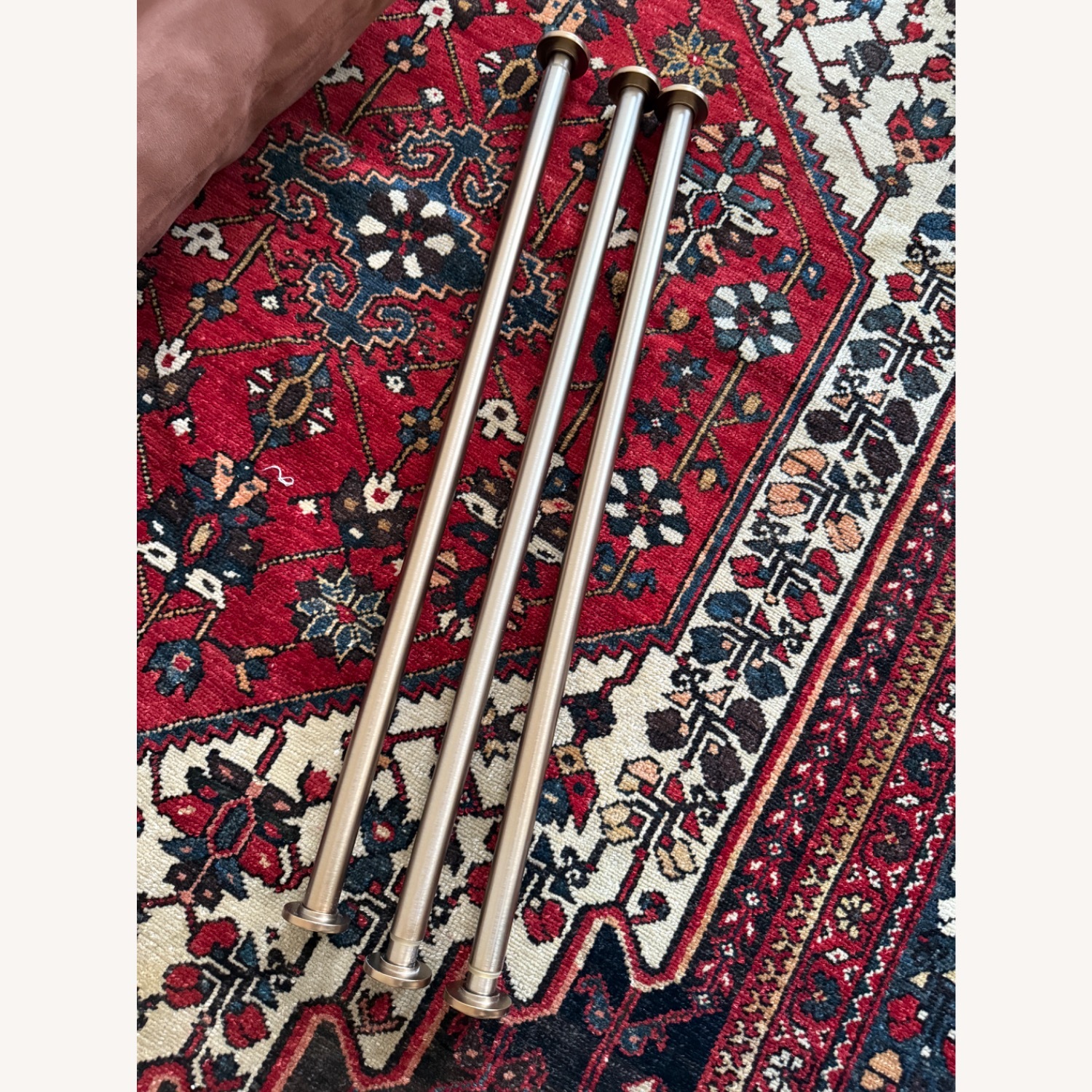 Ivilon Tension Curtain Rods for Windows 36-54" - image-4