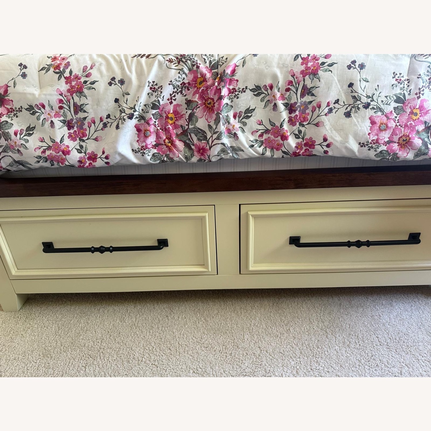 Bed Frame with 6 Drawers for Storage - image-2