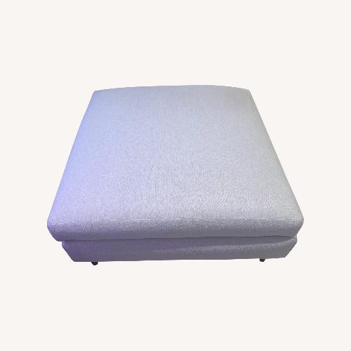 Used Crate & Barrel Avondale Ottoman for sale on AptDeco
