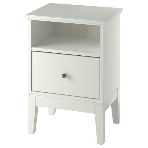 Used IKEA IDANAS White Nightstands (Pack of 2) for sale on AptDeco