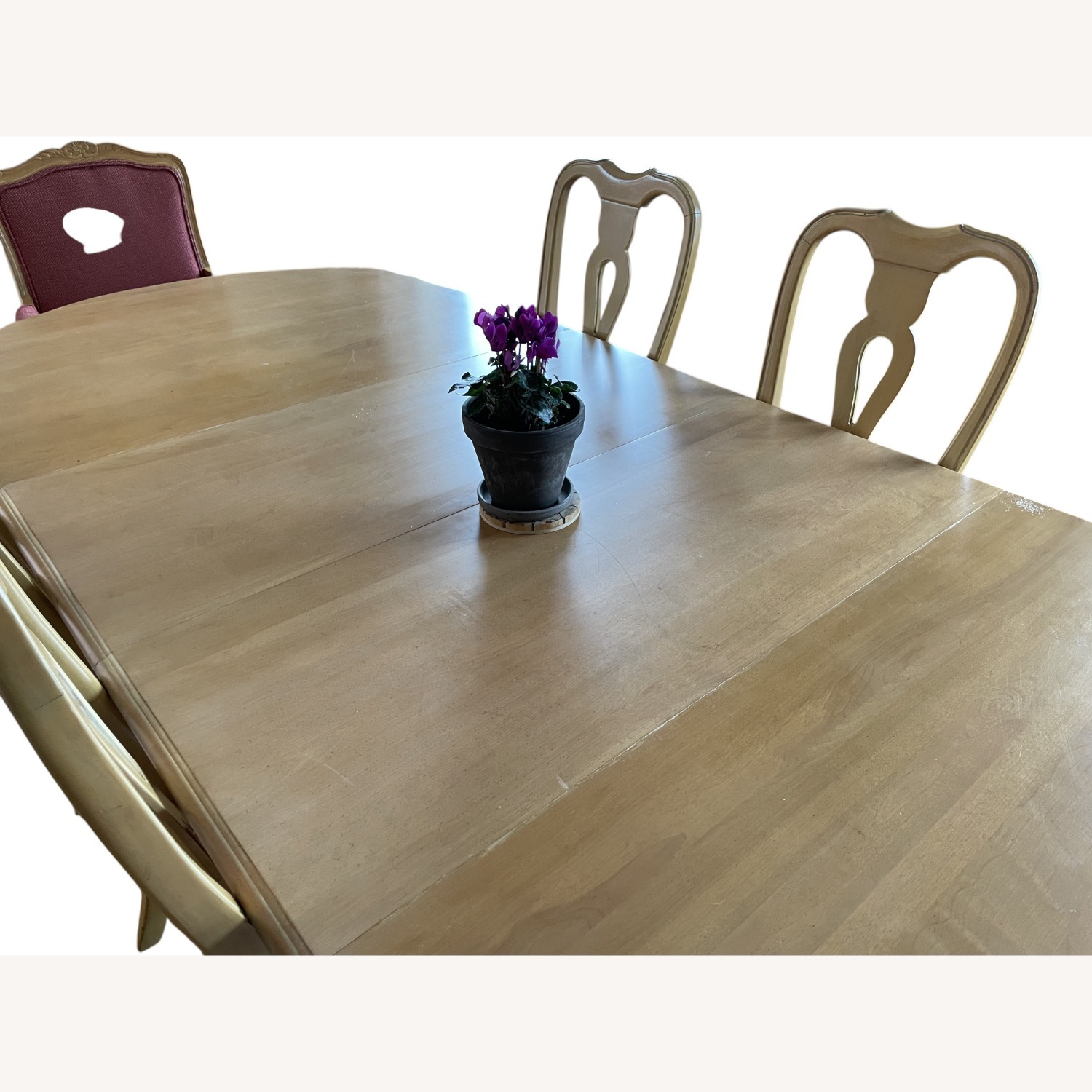 Ethan Allen Extendable Wooden Table - image-6