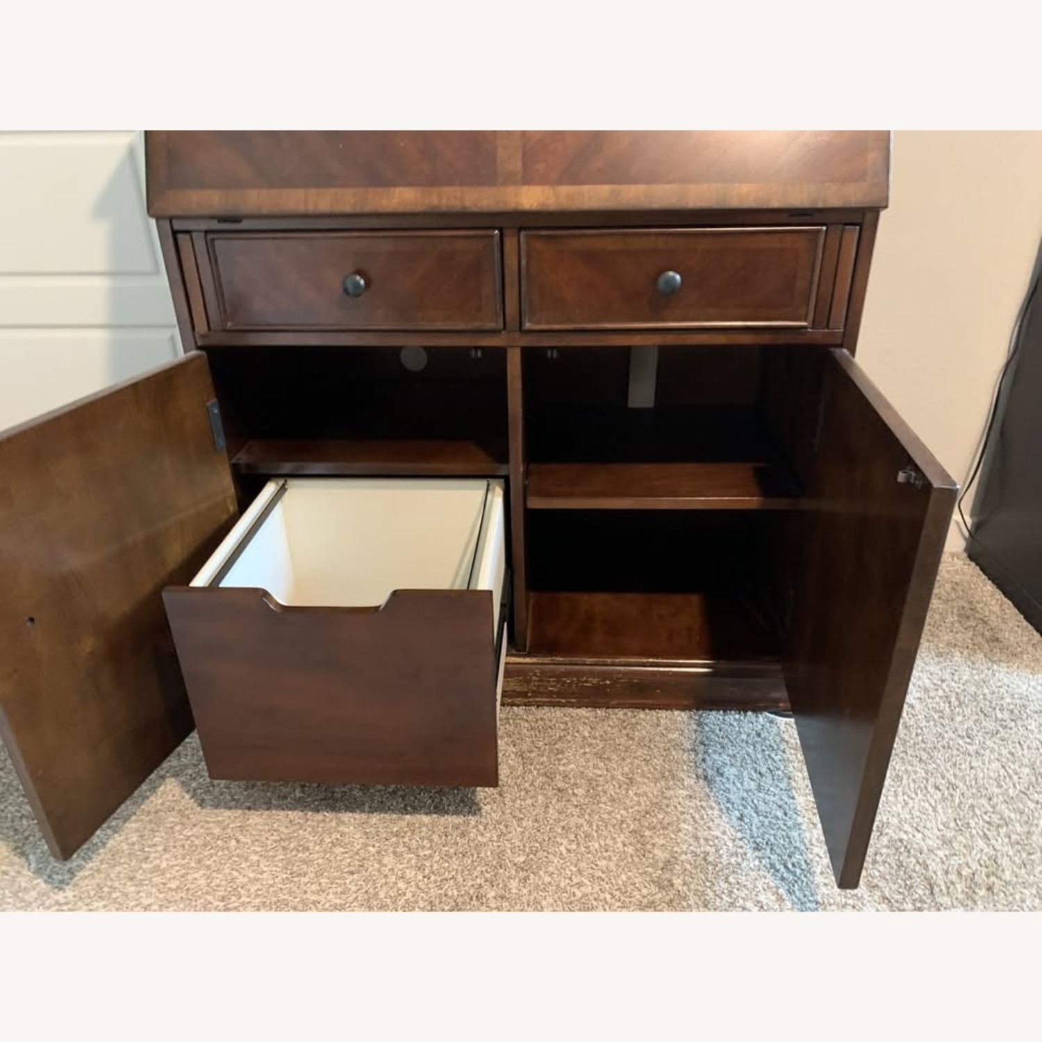 Signature Ashley Furniture Secretary Desk - image-6