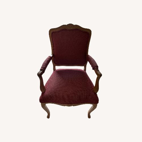 Used  Ethan Allen Fabric Chair Set (6) for sale on AptDeco