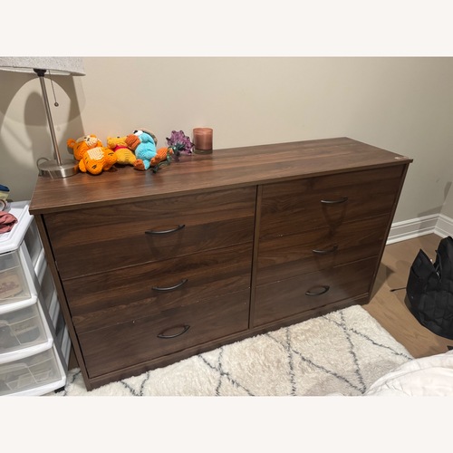 Used Walnut Bedroom Dresser for sale on AptDeco