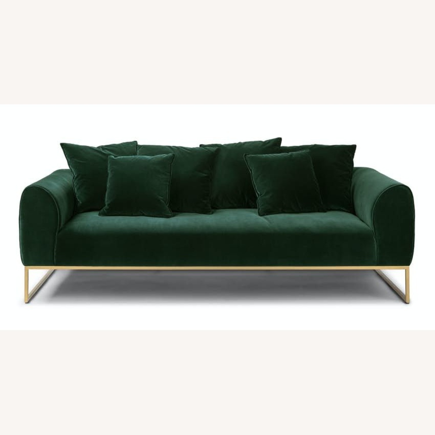 Article Green Velvet Couch - image-4