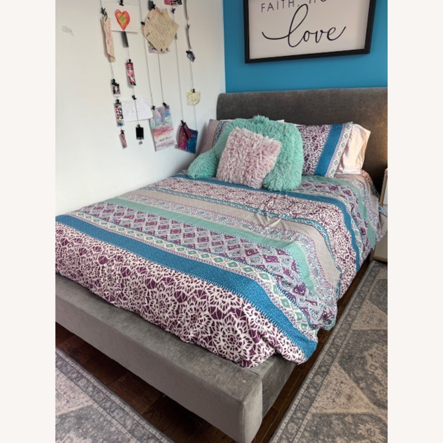 West Elm Andes Full Size Bed  - image-2