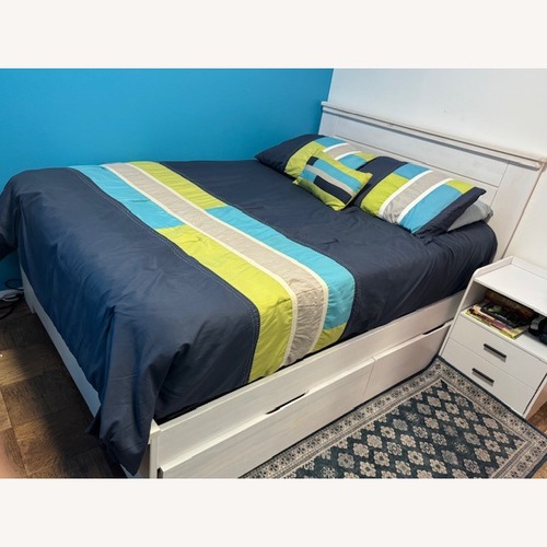 Used Wood Captain's Bed  for sale on AptDeco