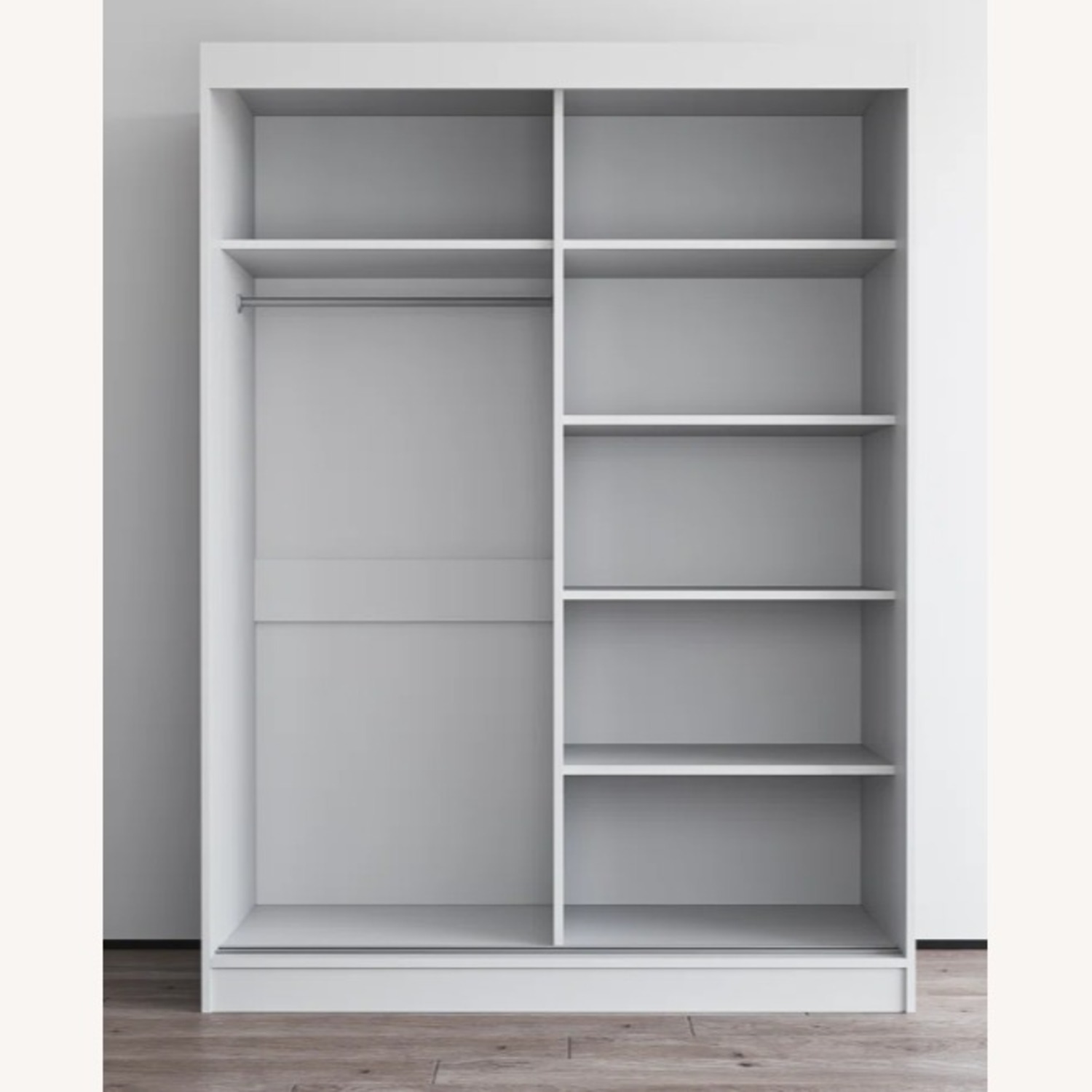 Mirror Front Wardrobe - image-3