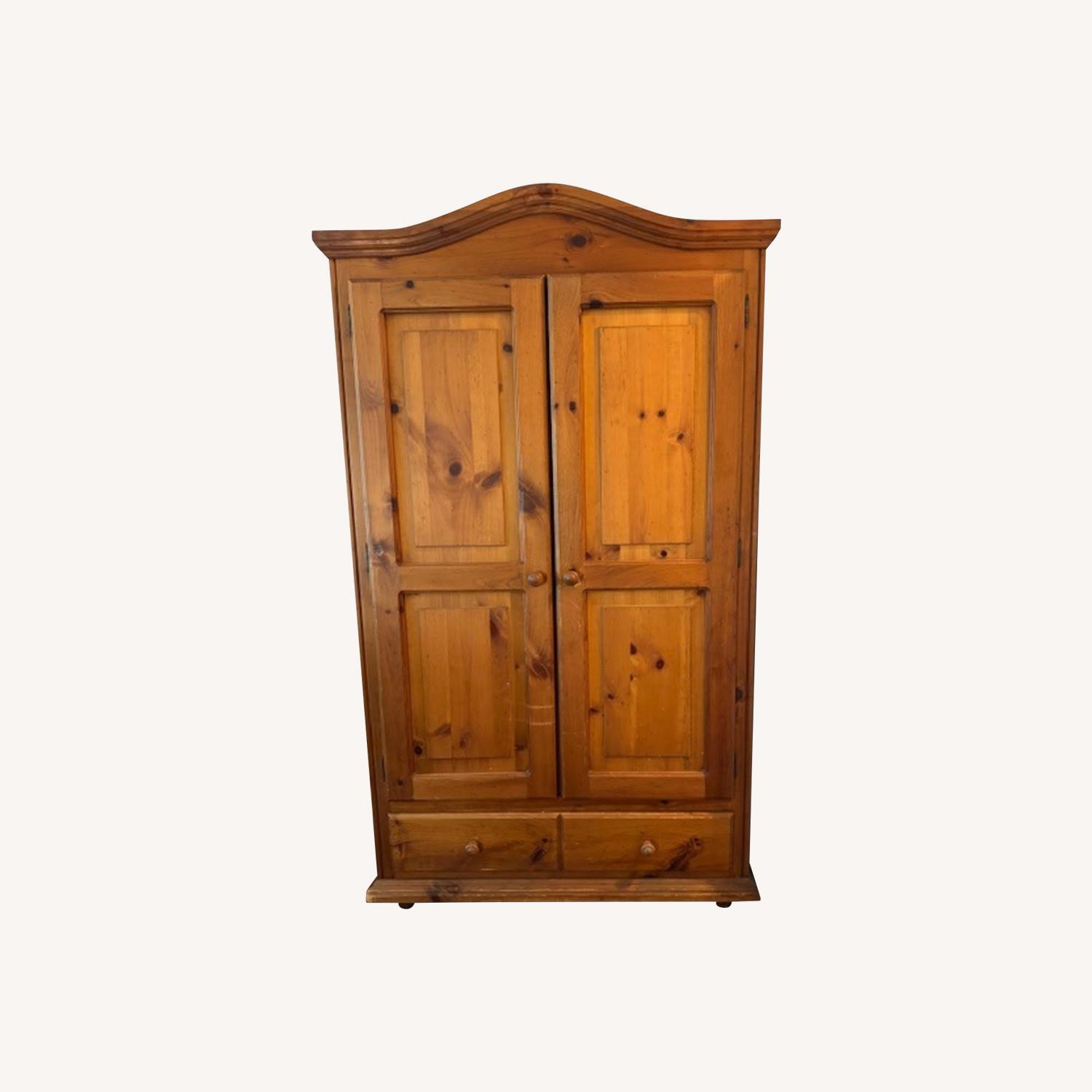 Vintage Pottery Barn Armoire - image-0