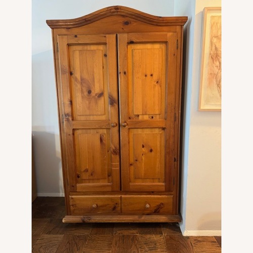 Used Vintage Pottery Barn Armoire for sale on AptDeco