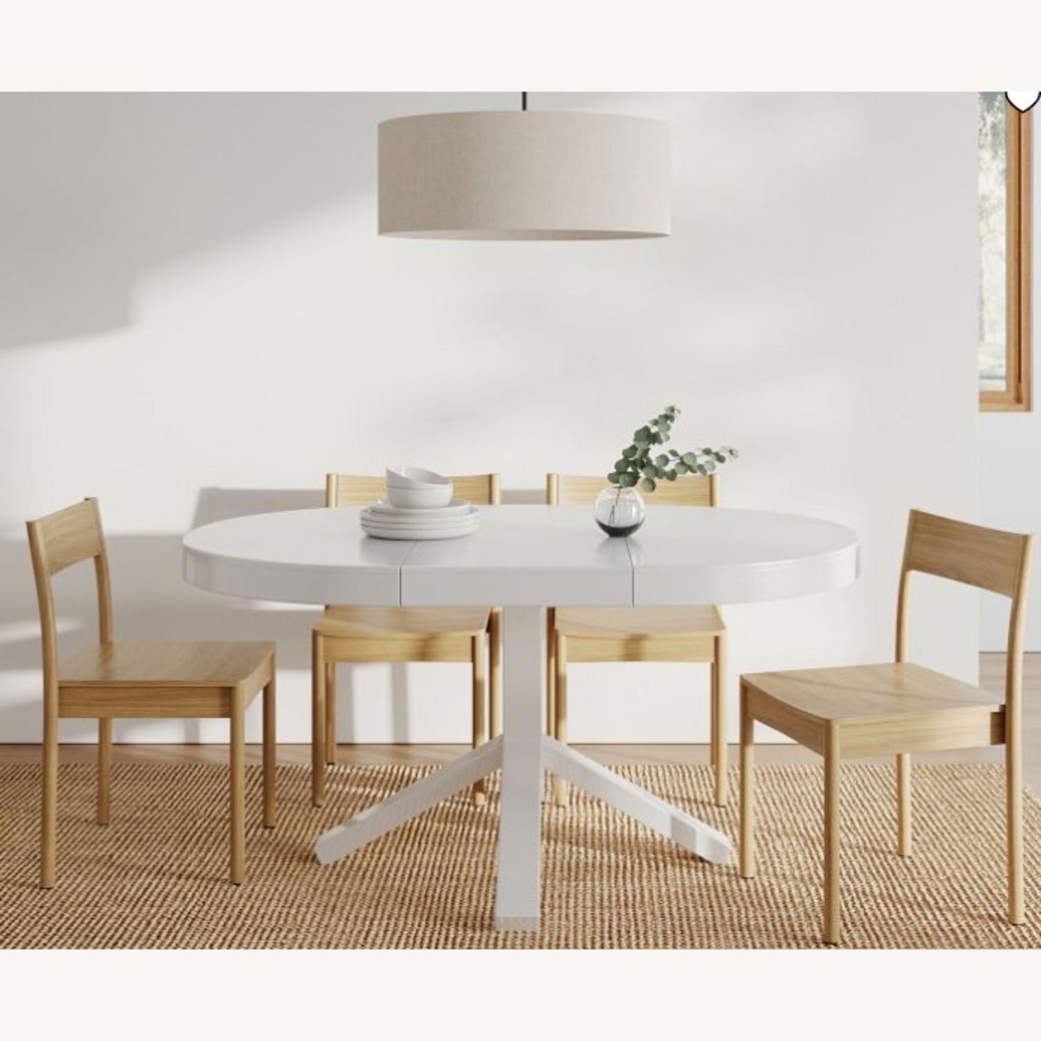 West Elm Poppy Extendable Dining Table (42"–60") - image-1