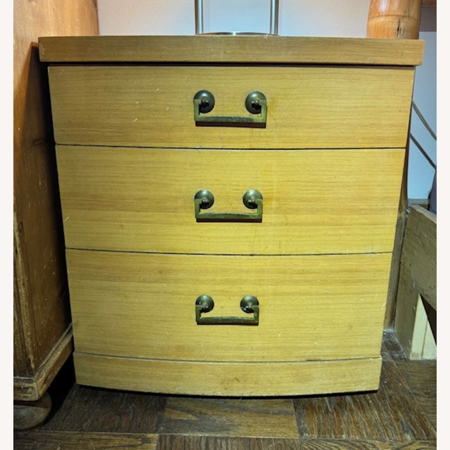 Wood Nightstands - Set of 2 - image-1