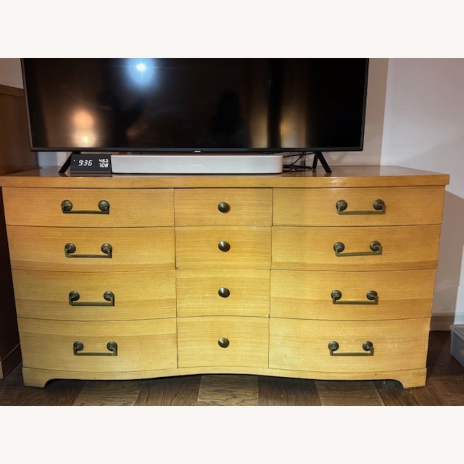 Large Wood Dresser - image-1