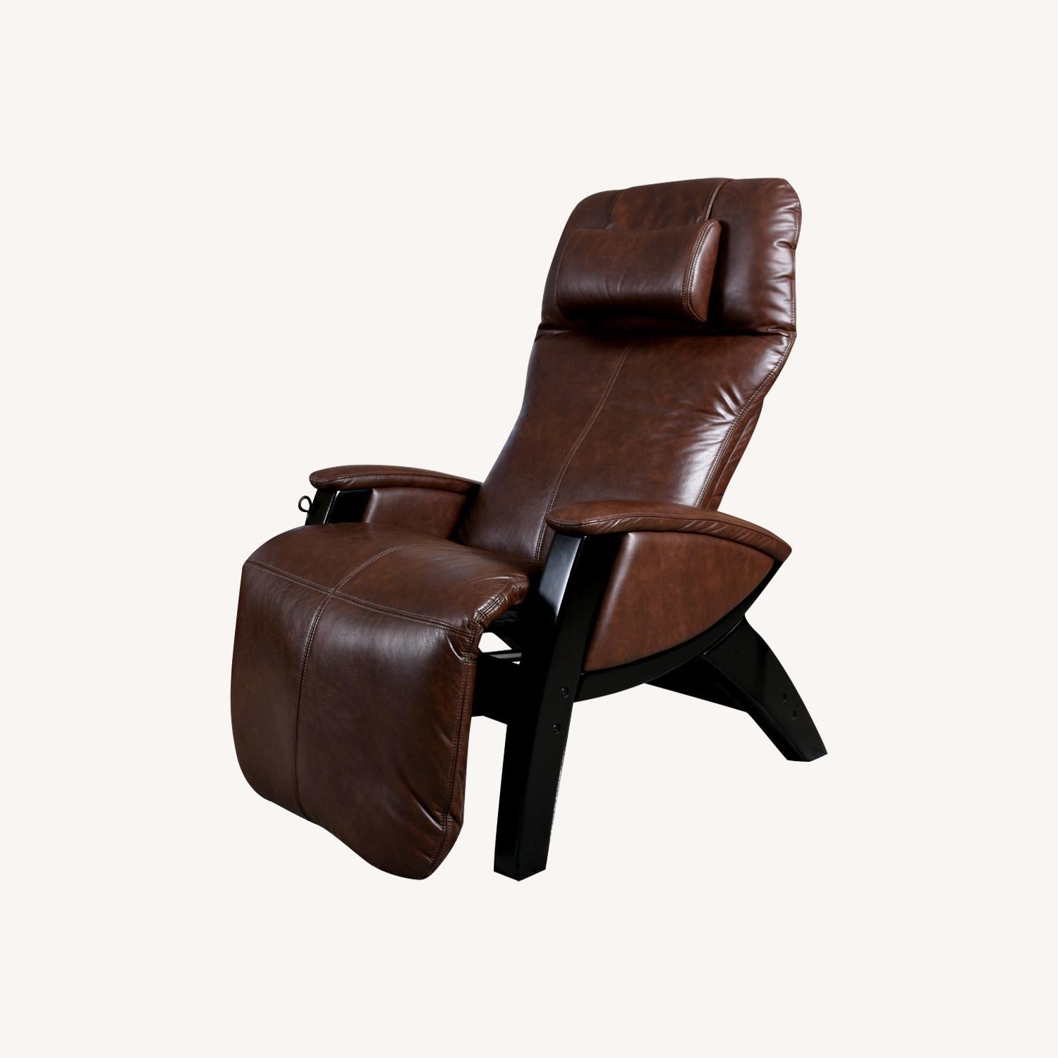 Pair of Zero Gravity Heated Massage Recliners - image-0