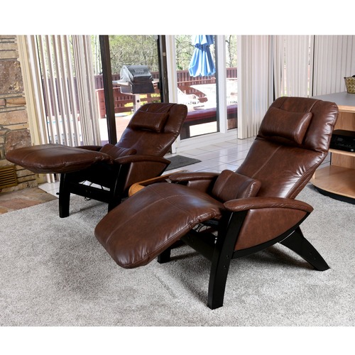 Used Pair of Zero Gravity Heated Massage Recliners for sale on AptDeco