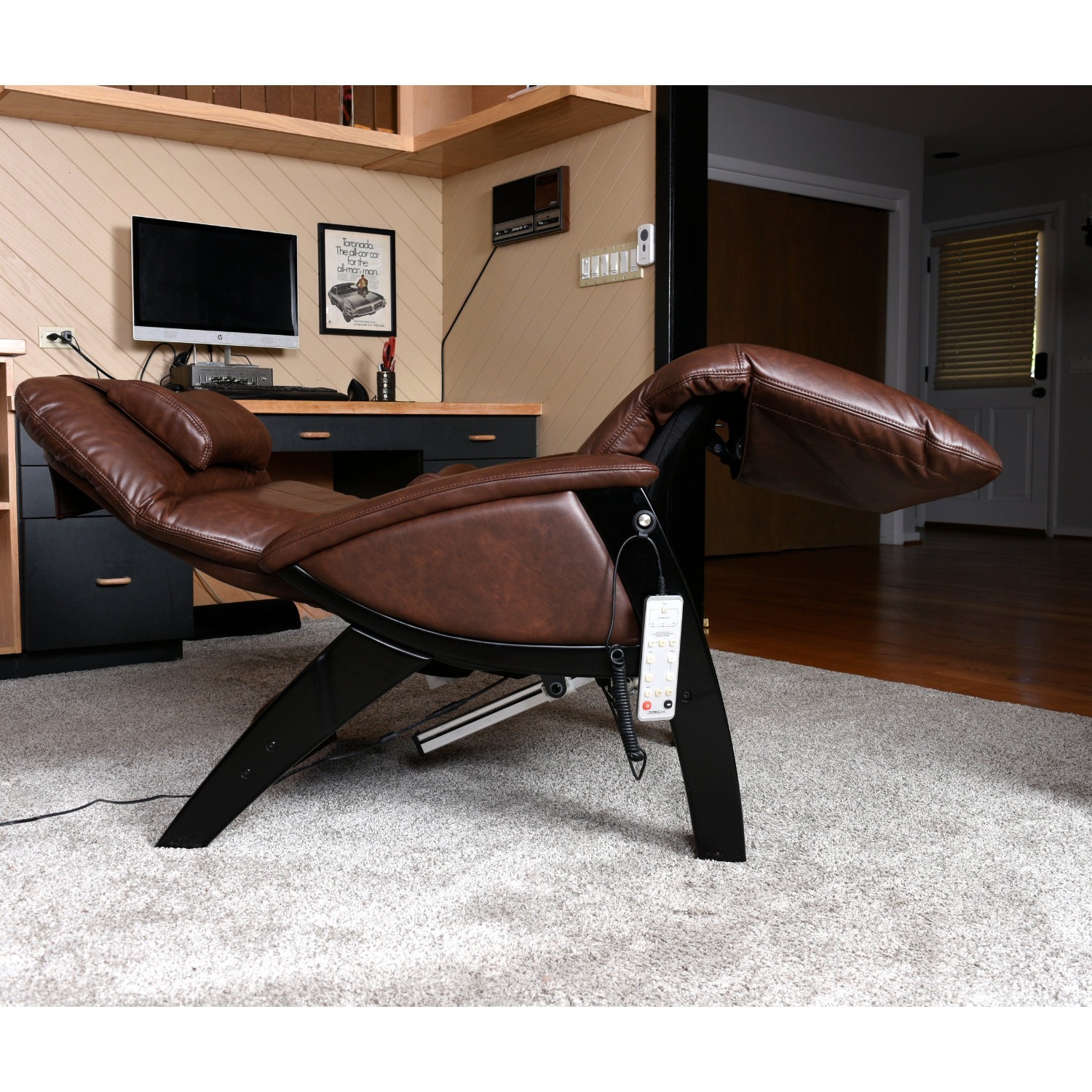 Pair of Zero Gravity Heated Massage Recliners - image-5