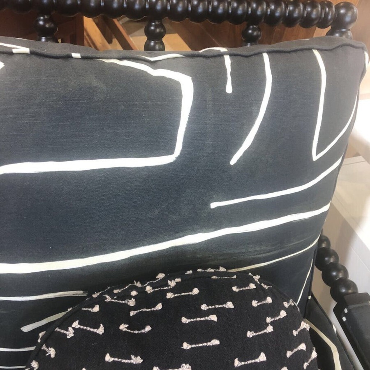 Bassett BW Bobbin Patterned Armchair - image-4