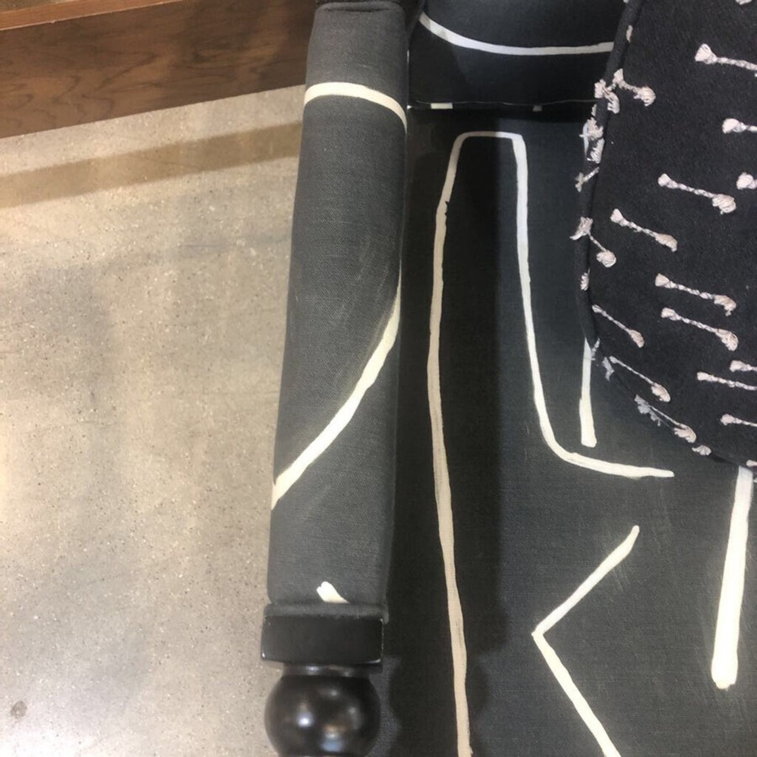 Bassett BW Bobbin Patterned Armchair - image-6