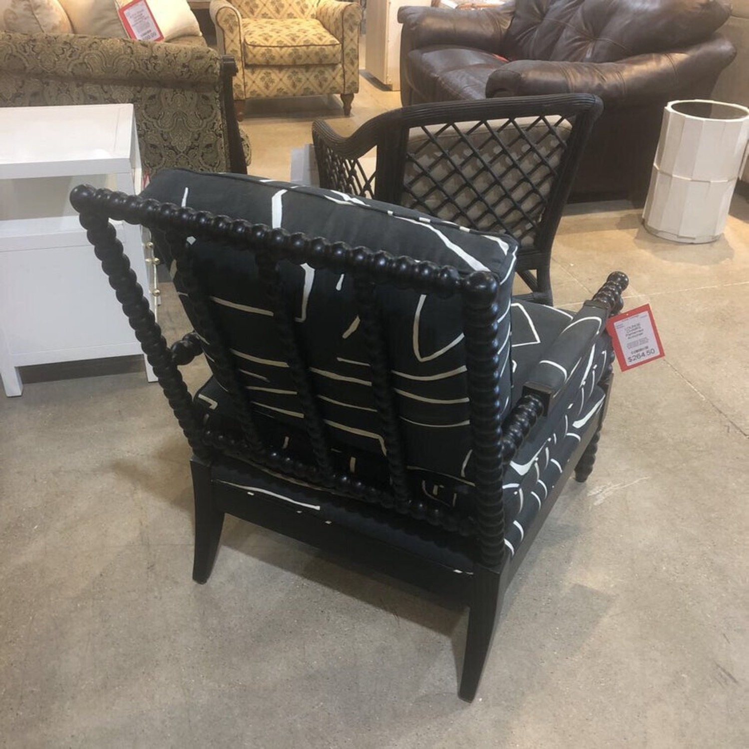 Bassett BW Bobbin Patterned Armchair - image-3